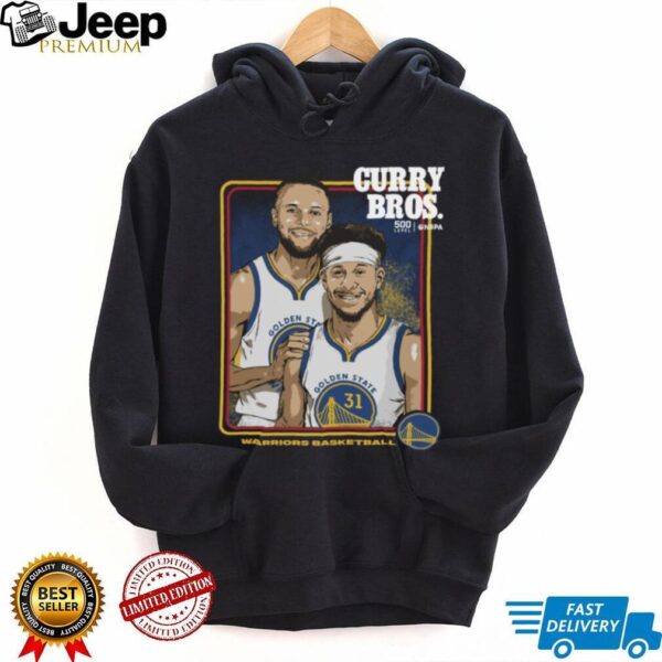 Curry Brothers Golden State Warriors Vintage Movie Poster Shirt