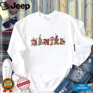 Custom Name Mickey and Friends Christmas shirt