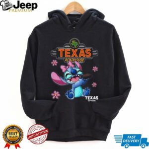 Cute Stitch Eating Texas Roadhouse Bread Rolls Disney Lilo & Stitch T Shirt