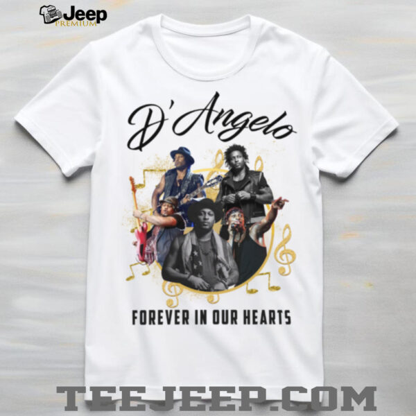 D’Angelo Forever In Our Hearts 2025 T Shirt Hoodie