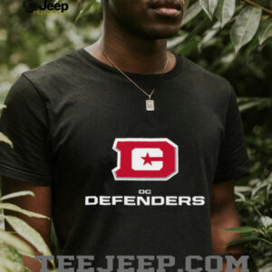 DC Defenders Lockup Logo T Shirt