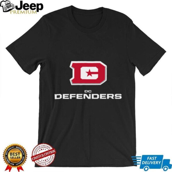 DC Defenders Lockup Logo T Shirt