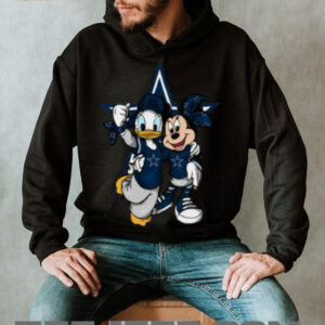 Dallas Cowboys Donald and Minnie Mouse T Shirt