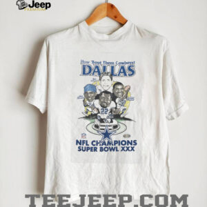 Dallas Cowboys Grey Heather Super Bowl XXX Champions T Shirt