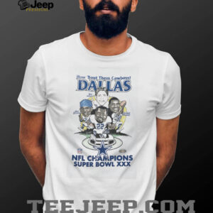 Dallas Cowboys Grey Heather Super Bowl XXX Champions T Shirt