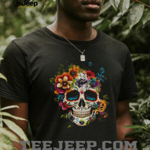 Day Of The Dead Sugar Skull Dia De Los Muertos shirt