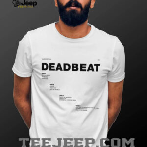 Deadbeat Tracklist Tee Tame ImpalaShirt