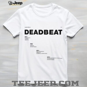 Deadbeat Tracklist Tee Tame ImpalaShirt