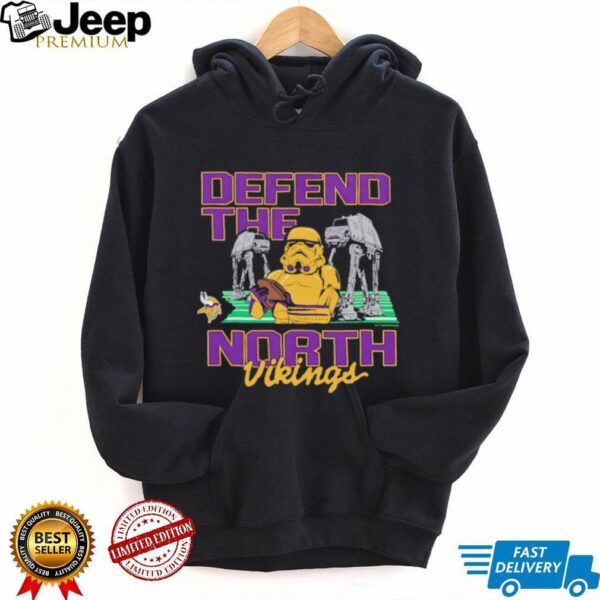 Defend the Stormtrooper Minnesota Vikings NFL Star Wars shirt