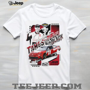 Denny Hamlin Tames the Lady in Black 2025 Goodyear 400 Race Winner graphic shirt