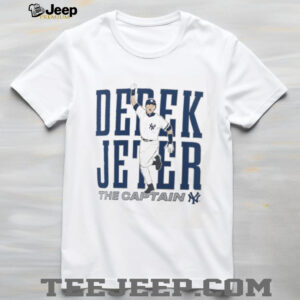 Derek Jeter The Captain New York Yankees Cooperstown Player shirt