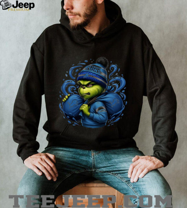 Detroit Lions Grinch Fan Tee