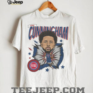Detroit Pistons Cade Cunningham Cartoon Style Front And Back shirt
