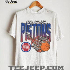 Detroit Pistons Red On Fire Short Sleeve Fashion T Shirt