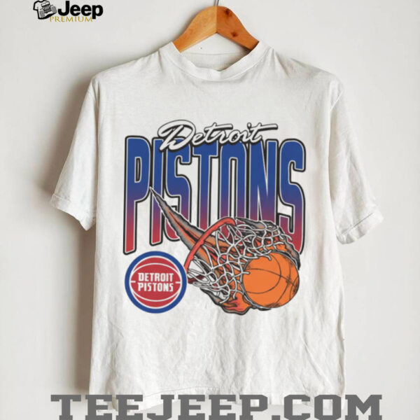 Detroit Pistons Red On Fire Short Sleeve Fashion T Shirt