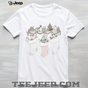 Disney Pixar Toy Story Group Stockings Christmas shirt
