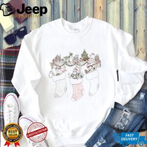 Disney Pixar Toy Story Group Stockings Christmas shirt