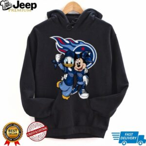 Disney Tennessee Titans Tee featuring Donald Duck and Minnie Mouse