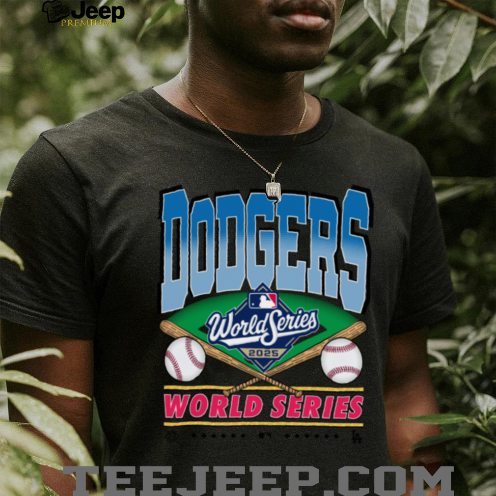 Dodgers World Series 2025 Franklin Baseball Bat Logo TShirt Dodgers World Series 2025 Franklin Baseball Bat Logo TShirt