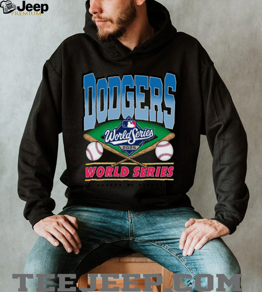 Dodgers World Series 2025 Franklin Baseball Bat Logo TShirt Dodgers World Series 2025 Franklin Baseball Bat Logo TShirt