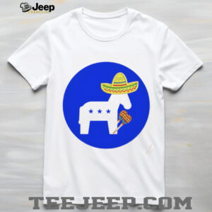Donkey Republic Wearing Mexican Hat Cinco De Mayo shirt