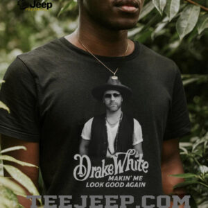 Drake White Official Merchandise Makin Me Look Good Again Face T Shirt