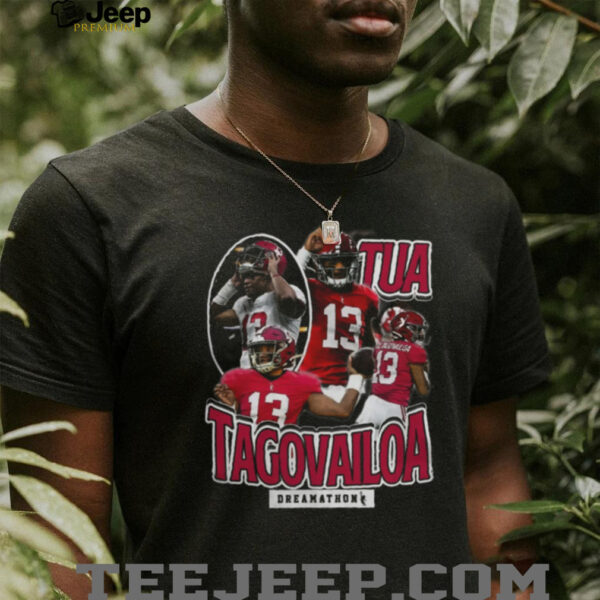 Dreamathon Shop Alabama Crimson Tide Tua Tagovailoa Graphic Tee