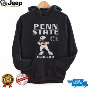 Drew Allar 8 bit Retro Baller Penn State Nittany Lions football 2025 shirt