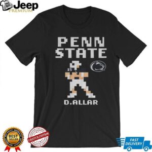 Drew Allar 8 bit Retro Baller Penn State Nittany Lions football 2025 shirt