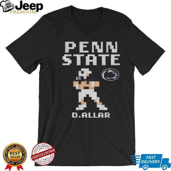 Drew Allar 8 bit Retro Baller Penn State Nittany Lions football 2025 shirt