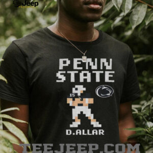 Drew Allar 8 bit Retro Baller Penn State Nittany Lions football 2025 shirt