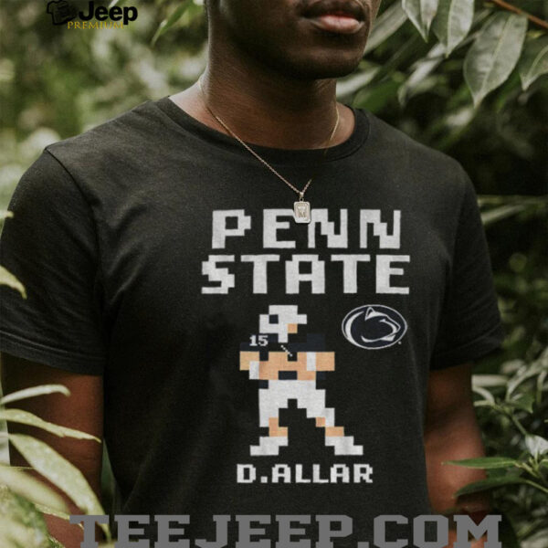Drew Allar 8 bit Retro Baller Penn State Nittany Lions football 2025 shirt