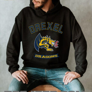 Drexel Dragons Banner College Logo TShirt