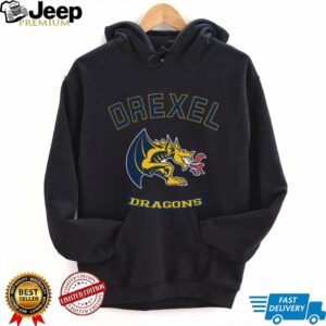 Drexel Dragons Banner College Logo TShirt