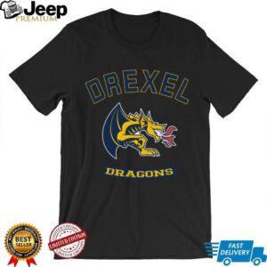 Drexel Dragons Banner College Logo TShirt