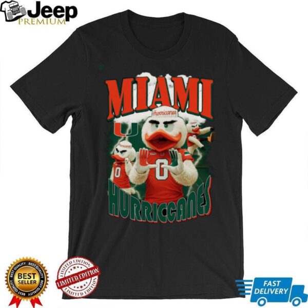 Dyme Lyfe Miami Hurricanes Sebastian Graphic T Shirt