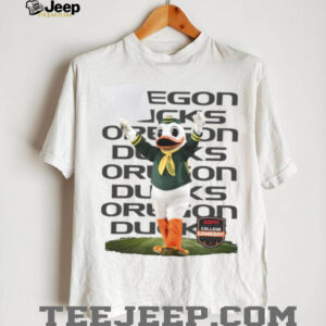 ESPN Merch Oregon Ducks Football College GameDay Sign 2025 Mascot T Shirt