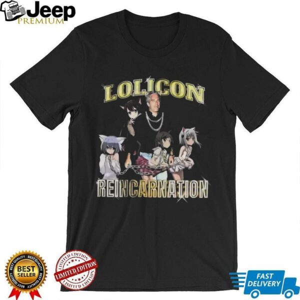 Epstein Isekai Lolicon Reincarnation Retro Bootleg Rap T Shirt