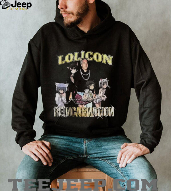 Epstein Isekai Lolicon Reincarnation Retro Bootleg Rap T Shirt