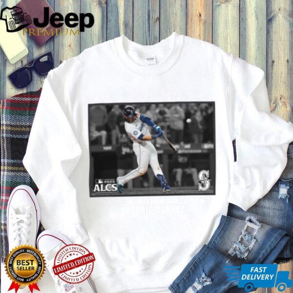Eugenio Suarez Seattle Mariners 2025 ALCS Grand Slam Postseason T Shirt