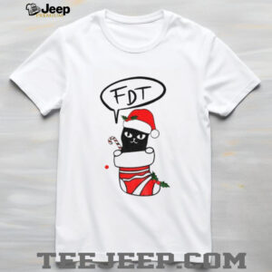 FDT No Kings Black Cat Anti Trump Christmas shirt