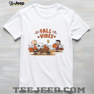 Fall Vibes Snoopy Thanksgiving and Fall shirt
