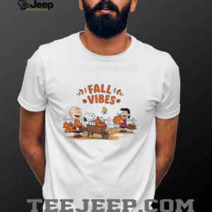 Fall Vibes Snoopy Thanksgiving and Fall shirt