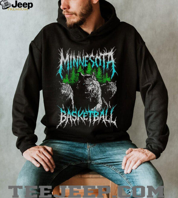 Falling Knife Wolves Minnesota Timberwolves Basketball NBA 2025 shirt