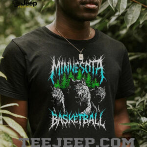 Falling Knife Wolves Minnesota Timberwolves Basketball NBA 2025 shirt