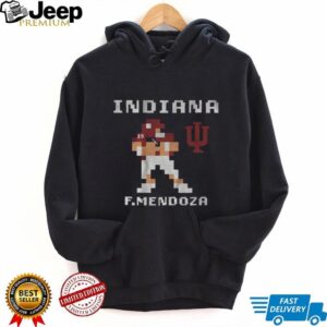 Fernando Mendoza 8 bit Retro Baller Indiana Hoosiers Football 2025 shirt