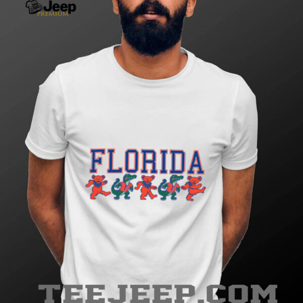 Florida Gator X Grateful Dead Mascot Bears T Shirt