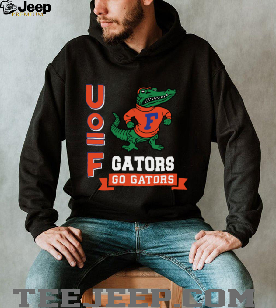 Florida Gators Colosseum Violet Distressed Tee