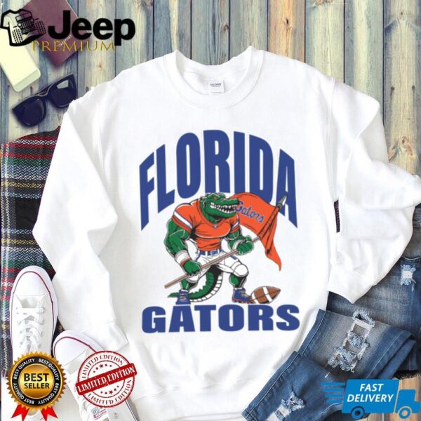 Florida Gators Football Gator Mascot Plant Flag shirt