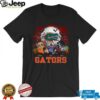 Custom Texas Tech Red Raiders HalloThanksMas Shirt, Cute Holiday Tee with Pumpkin Santa Hat Football, NCAA Gift for Halloween Thanksgiving Christmas